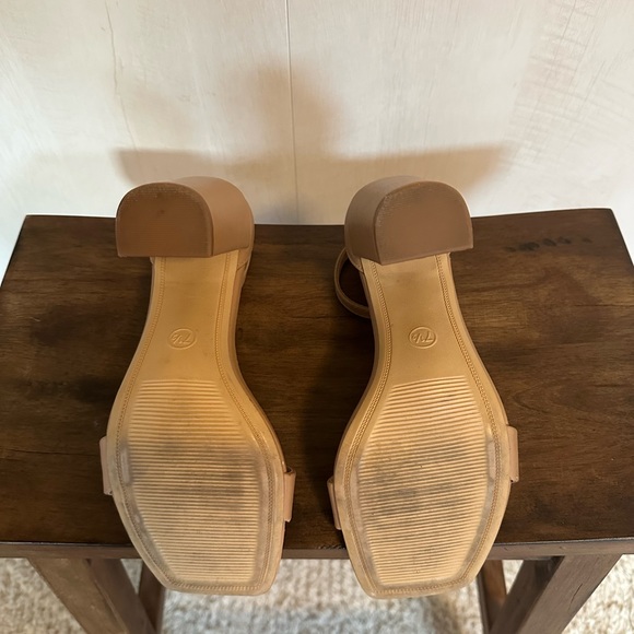 Nude Chunky Heels - Picture 5 of 5